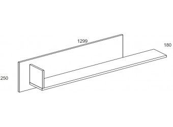 Настенная полка Таурус