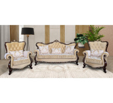 Кресло Лорена (темный орех, калифорния айвори)