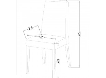 Обеденный стул для гостиной Карлино (Carlino) CARL-16-02 (2 шт)