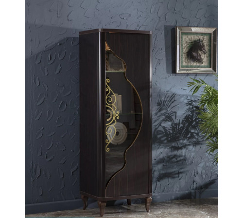 Шкаф витрина Легенда венге LEGN-12 венге