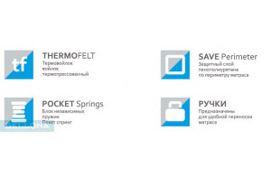 Матрас серии Soft Selection V-Guard 5 с независимым пружинным блоком Pocket Springs от Беллона