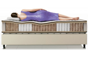 Двухсторонний матрас BODYFORM 5 T (Боди Форм) с независимым пружинным блоком Pocket Springs от Беллона