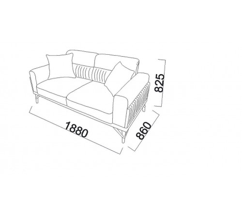 Двухместный диван Валенсия (Valencia) Беллона