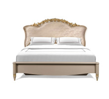 Двуспальная кровать Моника 160х200(капучино эмаль)