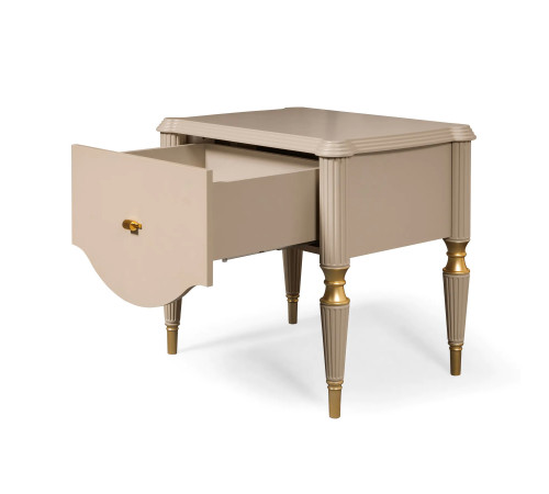 Прикроватная тумба Моника (Капучино эмаль)