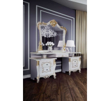 Туалетный столик с зеркалом Джоконда (слоновая кость)