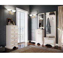 Зеркало для тумбы высокой Сиена (Бодега белый)