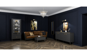 Шкаф-витрина Лоренсо МН-043-25