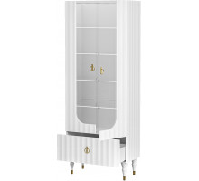 Шкаф-витрина Лоренсо МН-043-25 белый