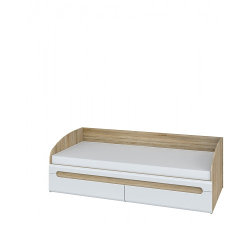 Односпальная кровать с 2-мя ящиками Леонардо МН-026-12