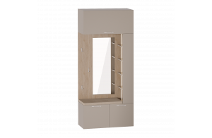 Вешалка с зеркалом Джерси 