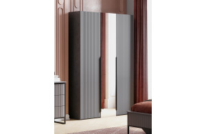 Трехстворчатый шкаф для спальни Нора