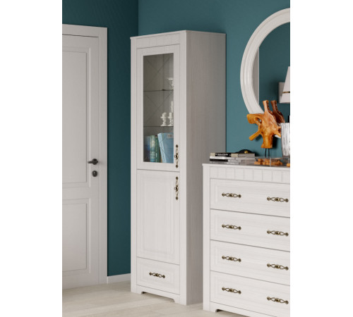 Шкаф-витрина Прованс однодверный