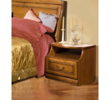Тумба прикроватная Нинель ММ-167-03 (табак+тп)