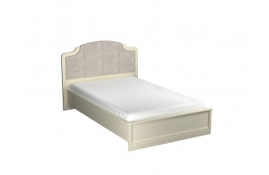 Кровать Люкс 1200, Сиена Береза бежевая